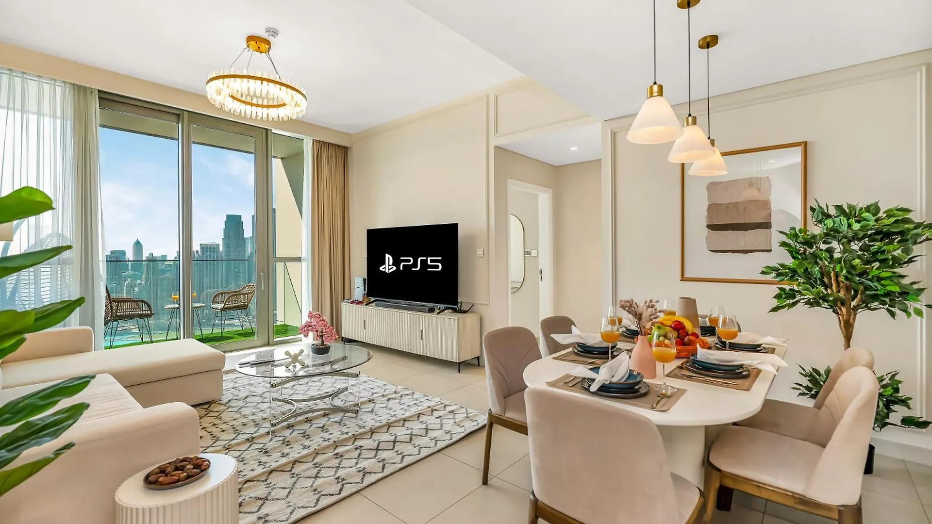 New! High Floor Burj Khalifa Views Located Over Dubai Mall Appartement